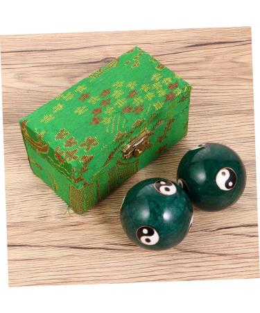Beavorty Spa Baoding Balls - Spiked Chinese Massage Balls for Health & Wellness | 3 Couples Hand Massage Balls - Buy Online on GoSupps.com