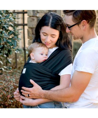 Keababies D-Lite Elastic Baby Sling Carrier | Newborn Ring Sling | Easy On Baby Carrier in Graphite - Buy Online on GoSupps.com