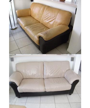 Furniture Leather Max Complete Leather Refinish and Repair Kit/Now with 3 Color Shades to Blend with/Leather & Vinyl Restorer (Deep Browns) - Buy Online on GoSupps.com