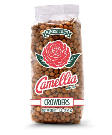 Camellia Brand Dry Crowder Peas, 1 Pound Bag