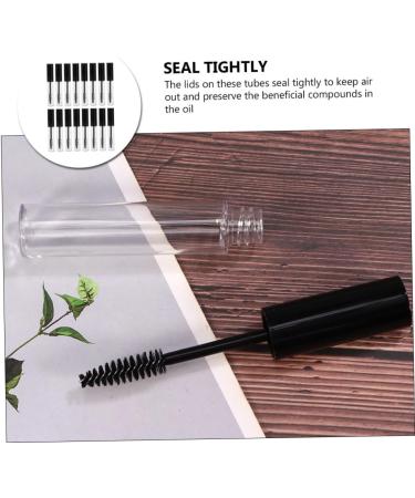 OHPHCALL 32 Pcs Mascara Tube Clear Empty Mascara Bottle Eyelash Liquid Tube Empty Bottle Plastic Portable 1 g (Pack of 1) Blackx2pcs - Buy Online on GoSupps.com