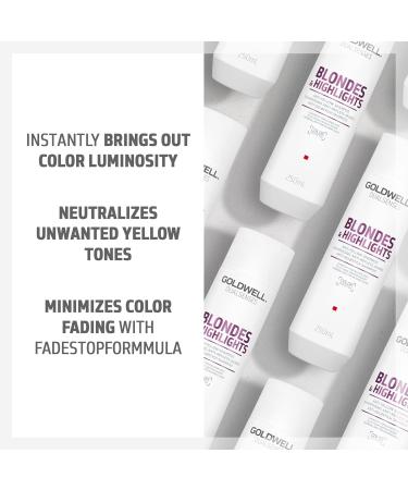 Goldwell Dualsenses Blond & Highlights Anti Yellow Shampoo 250 ml - Buy Online on GoSupps.com