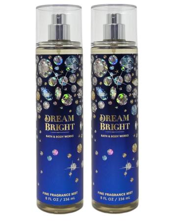 Bath And Body Works Fine Fragrance Mist (Dream Bright 2 Pack)