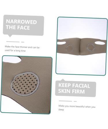 Beatifufu 1 PC Thin Belt Strap -lifting Belt Double Chin Reducer - Lifting Tool Anti Aging Bandage Thin Woman Chin Strap Polyester 57X10X0.5CM Green - Buy Online on GoSupps.com