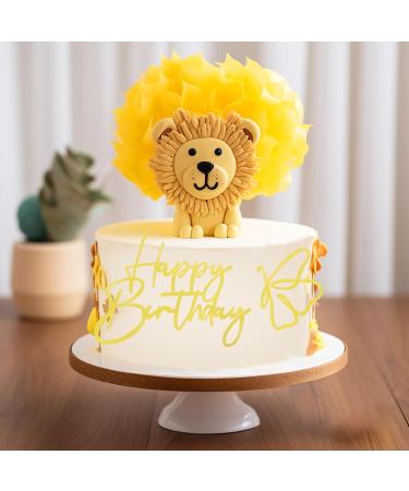 Ouligay 6Pcs Happy Birthday Cake Toppers Side Mirror Acrylic Cake Topper Glitter Happy Birthday Cupcake Toppers Birthday Decorations for Birthday Wedding DIY Cake Party Supplies - Buy Online on GoSupps.com