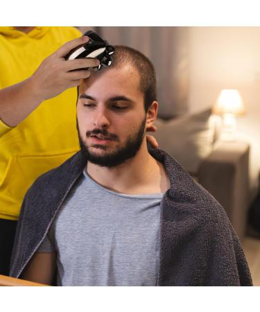 5-in-1 Electric Head Shaver for Bald Men - IPX6 Waterproof Rotary Grooming Kit with LED Display & USB Charging - Buy Online on GoSupps.com