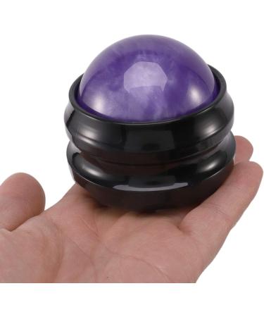 Desikixudy Massage Roller - Ultimate Body Therapy Device for Foot Back Waist & Hip Relaxation | Stress Relief & Muscle Relaxation | Purple Violet - Buy Online on GoSupps.com