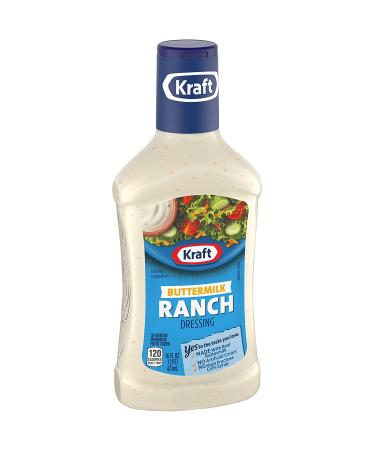 Kraft Buttermilk Ranch Salad Dressing 16 fl oz - Pack of 6 | Shop Now! - Buy Online on GoSupps.com