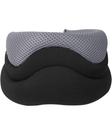 Buy HMLTD Soft Neck Support Pillow | Sponge Neck Relief Wrap for Sleeping & Travel | Unisex Collarage Gray - Buy Online on GoSupps.com