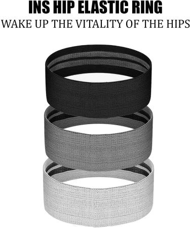 Premium Non-Slip Booty Bands for Legs & Butt - Fabric Resistance Bands for Women/Men - Ideal for Hips, Strength Training & Yoga - Buy Online on GoSupps.com