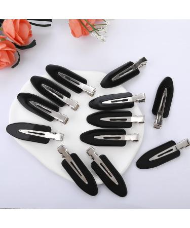 Lusofie No Bend Hair Clips Set - 12Pcs Alligator Barrettes for Salon Hairstyle & Makeup Application - Buy Online on GoSupps.com
