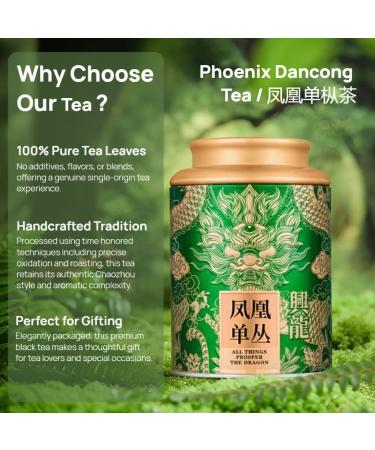 Phoenix Dancong Th Miel Orchid e | Th En Vrac | Riche En Ar me Floral | Coffret Cadeau De Th De Qualit Sup rieure - Buy Online on GoSupps.com