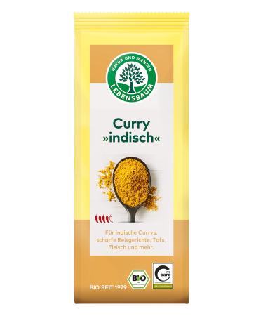 Lebensbaum Indian Curry organic spice for curries rice dishes and meat with delicious spiciness curry powder 50 g