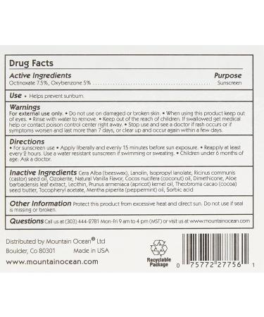 Mountain Ocean Lip Trip 0.165 oz - Case of 12 | Natural Lip Balm - Buy Online on GoSupps.com
