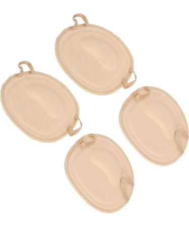 Buy 2 Pairs of Skin Color Half Forefoot Pads & High Heels Socks - Comfort & Correction for Perfect Fit - Buy Online on GoSupps.com