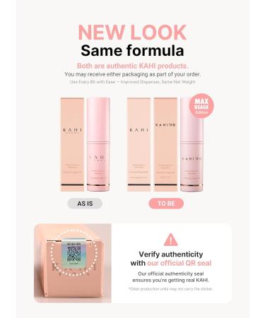 KAHI Wrinkle Bounce Multi Balm - DUO EDITION | All-in-One Hydrating Balm Eye Cream Make Up Base & Moisture Stick | Daily Moisturizer Stick with Salmon-derived sodium DNA (0.32 oz - Pack of 2) - Buy Online on GoSupps.com