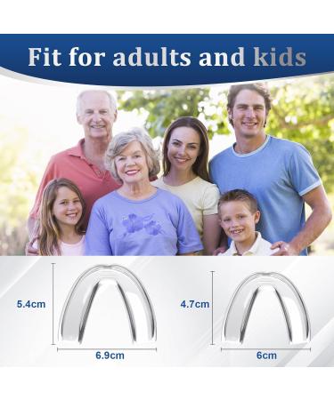 Shop Moldable Mouth Guard for Teeth Grinding Anti-Clenching Sleep Aid Kids & Adults Includes 24 Cleaner Tablets - Buy Online on GoSupps.com