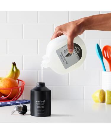 Method Liquid Hand Soap Refill Biodegradable Formula Reloads Gel Hand Wash Bottle Vetiver + Amber Scent 1 Liter - Buy Online on GoSupps.com