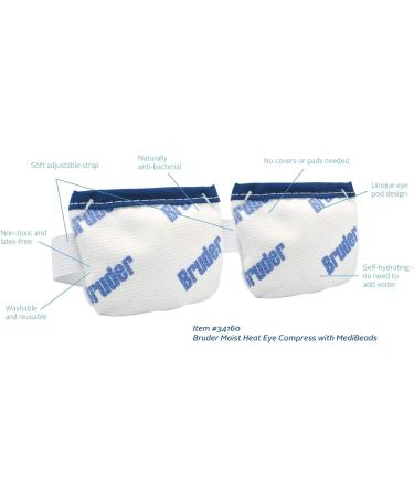 Bruder Eye Care Bundle: Moist Heat Eye Compress & Hypochlorous Acid Solution Spray - Buy Online on GoSupps.com