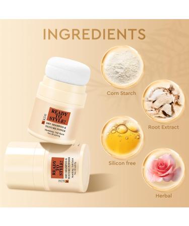 KDil Mattify Dry Shampoo Powder - Natural Benzene-Free Formula for Instant Refreshment No Residue Travel-Friendly Non-Aerosol Volumizing Powder for All Hair Types 8.5g - Buy Online on GoSupps.com