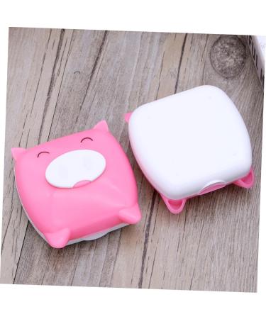 Buy Healvian 2ST Cartoon Contact Lens Container Cute Colored Lens Cases for Daily Use & Storage  - Buy Online on GoSupps.com