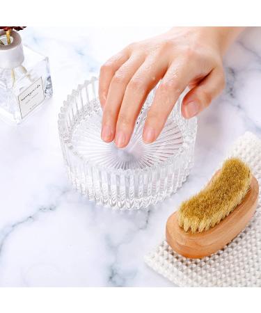 3-Piece Natural Bamboo Nail Brush Set for Manicure & Pedicure - Gentle Cleaning for Fingernails & Toenails - Adults & Kids - Elegant Color - Buy Online on GoSupps.com