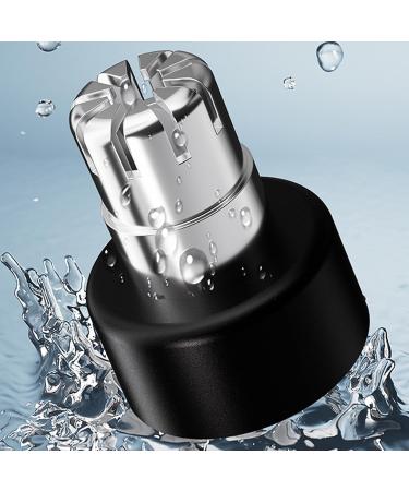 Nose Hair Trimmer Rechargeable Nose Trimmer | Waterproof Ear Trimmer and Body Grooming Portable Nose Clippers for Men Yellow - Buy Online on GoSupps.com