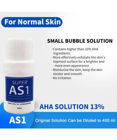  Utapossin Water Peeling Hydrofacial Skincare Concentrated Facial Cleansing Serum Concentrated Solution Anti-Wrinkle Serum Dermabrasion for Oily and Acne Skin (3 x 30 ml) - Buy Online on GoSupps.com