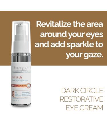 Mineaderm Dark Circle Restorative Eye Cream Under Eye Firming Cream with Peptide Complex (Haloxyl) Niacinamide & Riboxyl Helps Improve the Look of Dark Circles & Fine Lines 0.67 fl oz - Buy Online on GoSupps.com