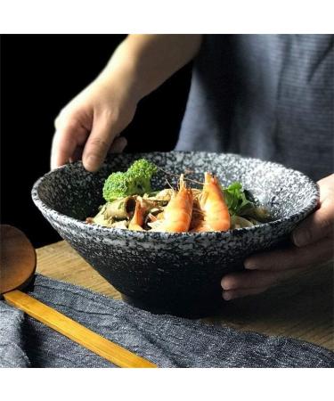 Accessories Kitchen Pantryware Multi Purpose/Salad Serveware serving bowls Mixing bowlLarge Soup Ramen Noodle Bowl Retro Fruit Salad Vegetable Bowl Serve Mixing Bowl Creative Personality Retro Ceramic OneSize - Buy Online on GoSupps.com
