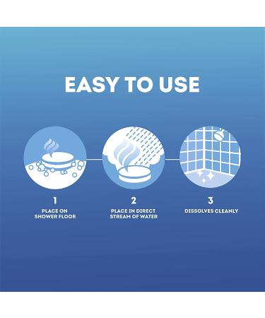 Vicks VapoShower Plus Shower Bomb Tablets - Soothing Aromatherapy with Eucalyptus and Menthol - 12 Non-Medicated Tablets - Buy Online on GoSupps.com