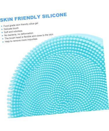 Housoutil Pore cleanser Deep Cleansing Brush Skin Cleaner Pore Cleaning Device Pore Cleaner Electric Scrubber Electric Facial Brush Facial Wash Cleaner Pores Washbasin Silica Gel - Buy Online on GoSupps.com