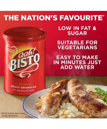 Gravy Granules Bundle which Contains Bisto Gravy Granules 190g - Pack of 3 with Grocery List Card - Buy Online on GoSupps.com