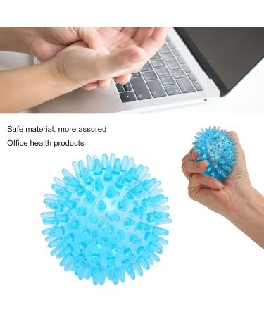Soft Transparent Spiky Massage Ball - 7cm H chle Power Recovery & Stress Relief for Hands Wrists Feet & Muscles - International Shipping Available - Buy Online on GoSupps.com