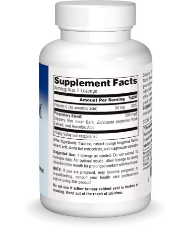 Planetary Herbals Slippery Elm Lozenges 100 Count - Buy Online on GoSupps.com