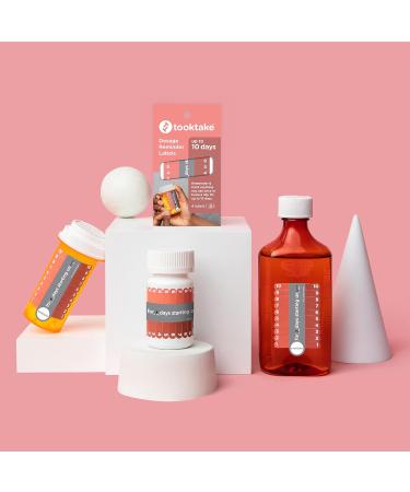 10-Day Tracking Stickers for Vitamins & Medications | Easy Pill Tracker & Daily Organizer | 3 Pack - AM/PM Day & Night Solutions - Buy Online on GoSupps.com