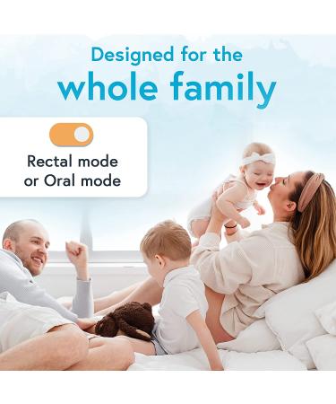 iProven Digital Oral Thermometer for Adults & Kids - Fast, Accurate & Easy to Use - Flexible Tip with Smiley Fever Indicator - Buy Online on GoSupps.com