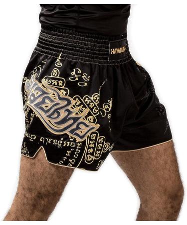Hayabusa Falcon Muay Thai Shorts - Small Black | Premium Quality - Buy Online on GoSupps.com