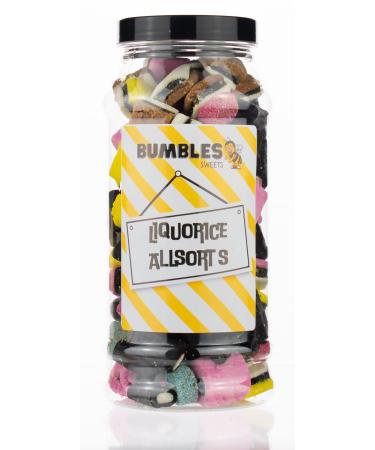 Liquorice Allsorts Sweets Gift Jar
