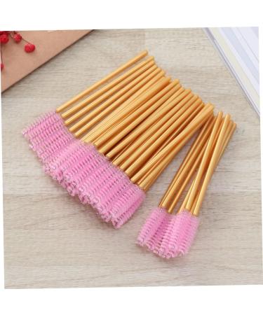 FOMIYES Lash Comb 100 Pcs makeup mascara nylon eyelash brush color mascara disposable makeup colored mascara 50 Pcsx2pcs Pinkx2pcs - Buy Online on GoSupps.com