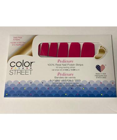 Color Street Nail Polish Strips - Seoul Sister Pedicure | Long-Lasting & Easy Application - Buy Online on GoSupps.com