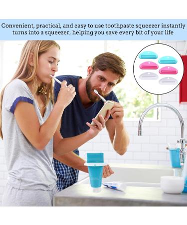 6-Piece Tube Squeezer Set | Universal Toothpaste Dispenser & Tube Presser for Easy Squeeze & Maximum Use - Buy Online on GoSupps.com