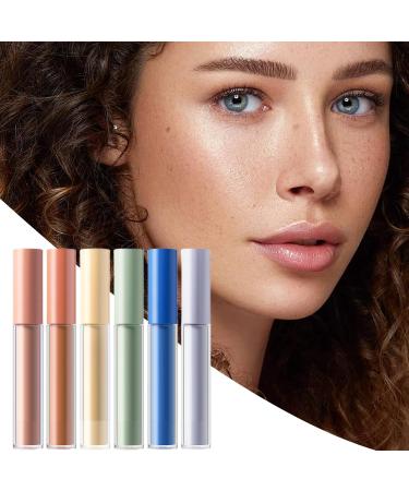 High Coverage Concealer - Concealer Stick Full Coverage - 6 Pieces Long Lasting Face Makeup Sticks Contour Highlighter for Mature Skin Spots and Dullness - Buy Online on GoSupps.com