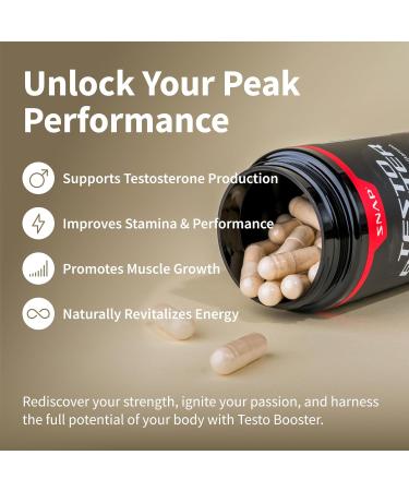 Snap Supplements Nitric Oxide Booster + Testo Booster Supplement Bundle for Men 90 Vegetarian Capsules Each - Buy Online on GoSupps.com
