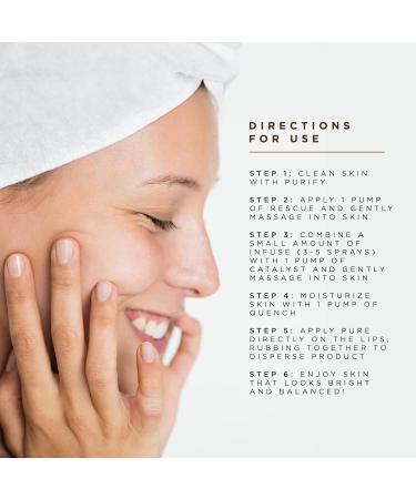 Osmosis Pigmentation Deluxe Kit 6 Piece Skin Care Regimen Helps Reduce Appearance of Dark Spots for Even Skin Tone Travel Size - Buy Online on GoSupps.com