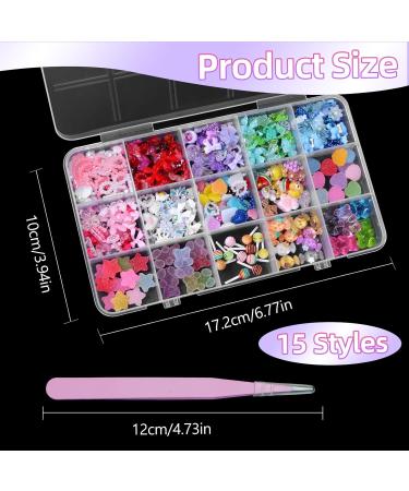 Shop 3D Candy Nail Charms | Lollipop & Gummy Bears Nail Art Decorations in Assorted Colors & Shapes - Buy Online on GoSupps.com