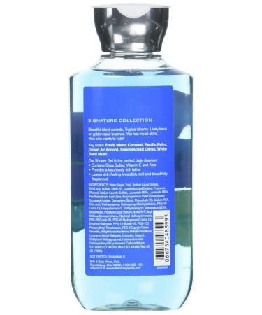 Bath & Body Works Shea & Vitamin E Shower Gel - Honolulu Sun | Refreshing Tropical Scent - Buy Online on GoSupps.com