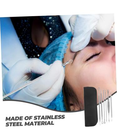 Beatifufu 1 Set Blackhead Removal Tool Cell Clip for Blackheads Professional Remover Household Blackhead Tool Needle Daily Use Blackhead Tool Stainless Blackhead Tool - Buy Online on GoSupps.com
