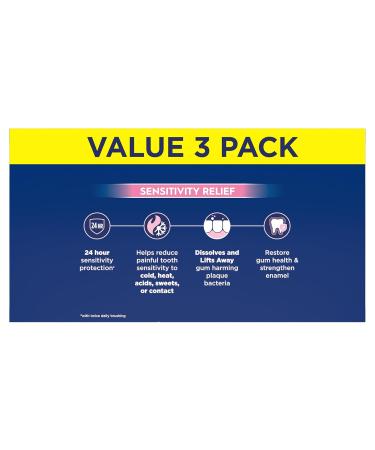 Crest Sensitivity Toothpaste 4.8 oz (3 Pack) Relieves Sensitivity Strengthens Gums Anticavity Clinically Proven Antibacterial Toothpaste - Buy Online on GoSupps.com