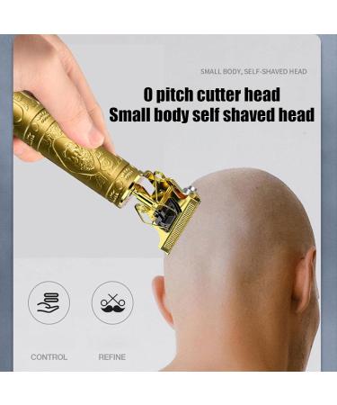 Hair Trimmer | Upgraded Professional Men T-Blade Hair Clippers Zero Gapped Cordless Beard Trimmer for Men | Portable Haircut Beard Trimmer & Men Grooming Kit for Beard Face Body Gold - Buy Online on GoSupps.com